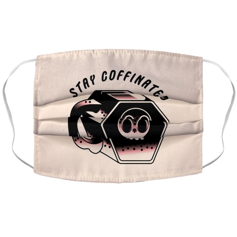 Stay Coffinated Accordion Face Mask