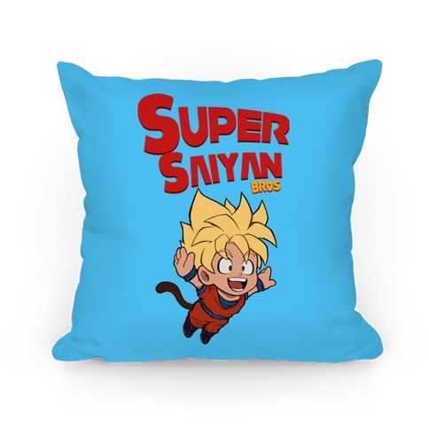Super Saiyan Bros Pillow