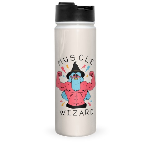 Muscle Wizard Travel Mug