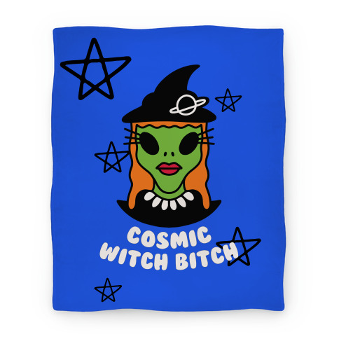 Cosmic Witch Bitch Blanket