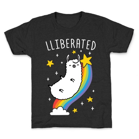 Liberated Llama Kids T-Shirt