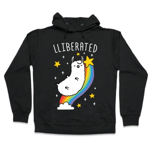 Liberated Llama Hooded Sweatshirt