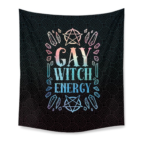 Gay Witch Energy Tapestry