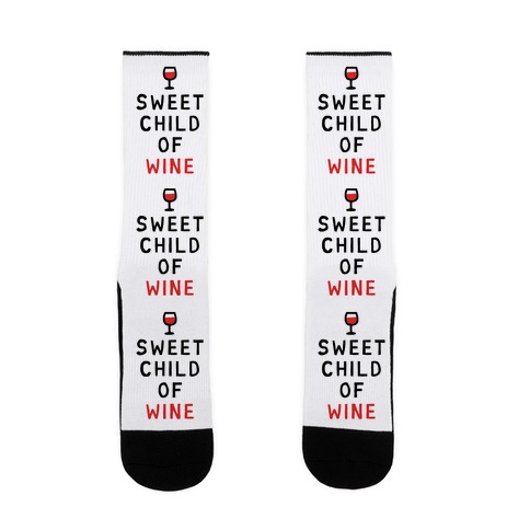 Sweet Child Of Wine Sock