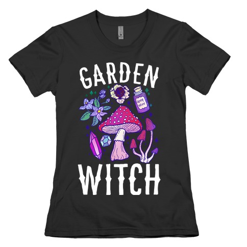 Garden Witch Womens T-Shirt