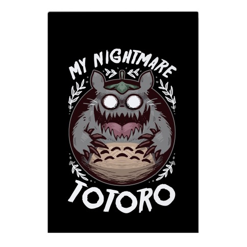 My Nightmare Totoro Garden Flag