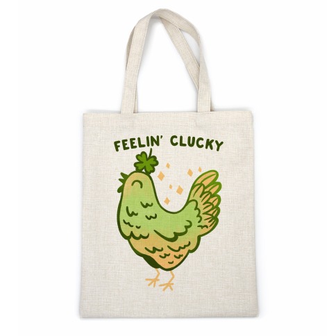 Feelin' Clucky St. Patrick's Day Chicken Casual Tote