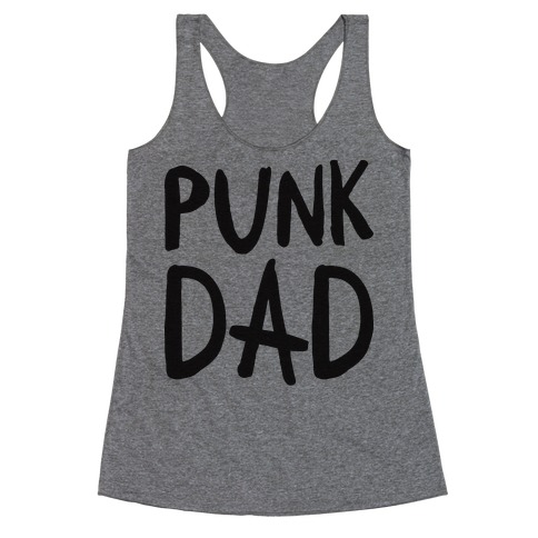 Punk Dad Racerback Tank Top