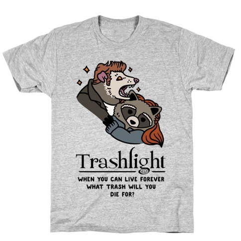 Trashlight Raccoon Opossum Parody T-Shirt