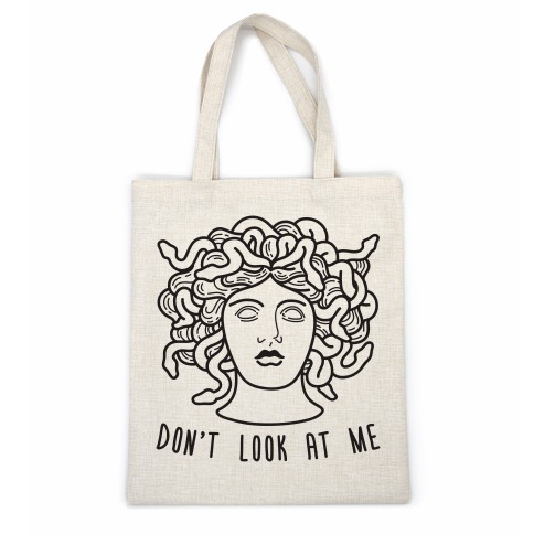 Don't Look At Me Medusa Casual Tote