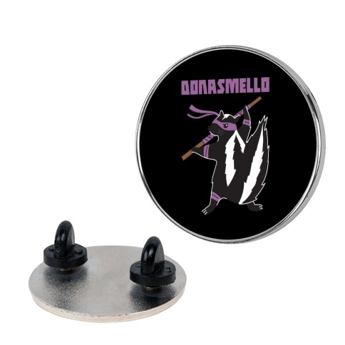 Donasmello (Donatello Skunk) Pin
