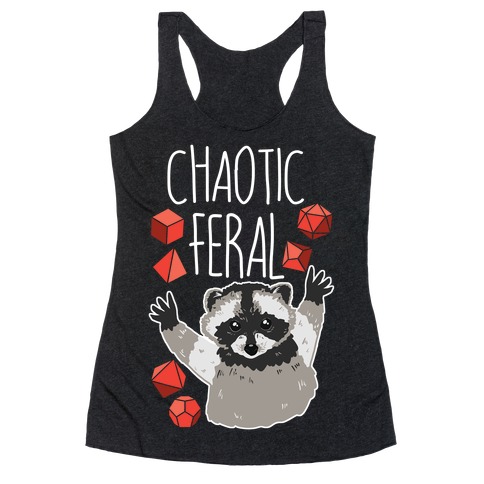 Chaotic Feral Racerback Tank Top