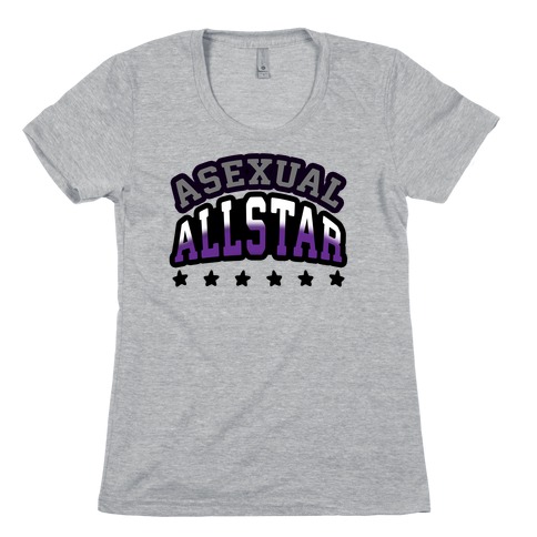 Asexual Allstar Womens T-Shirt