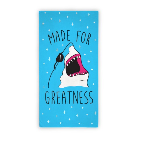 Made For Greatness (Towel) Beach Towel