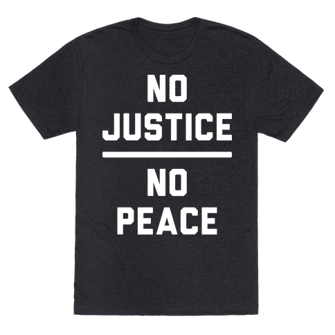 no justice no peace tarot card shirt