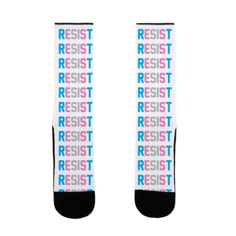 Transgender Resist Sock