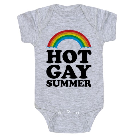 Hot Gay Summer Parody Baby One-Piece
