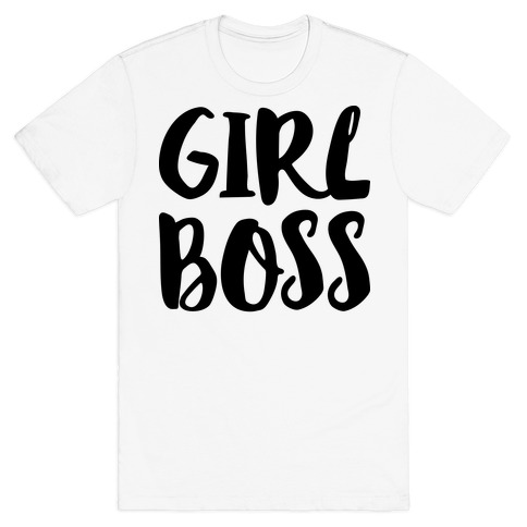 t shirt girl boss