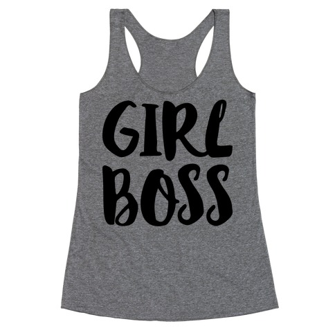 Girl Boss Racerback Tank Top