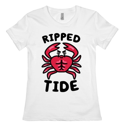 Ripped Tide Womens T-Shirt