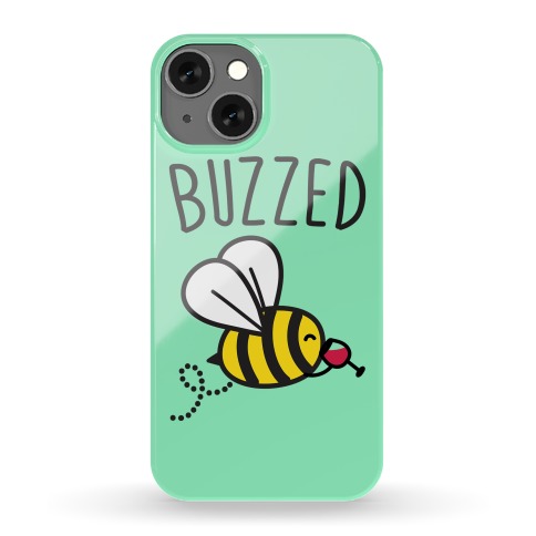 Buzzed Wine Bee Phone Case