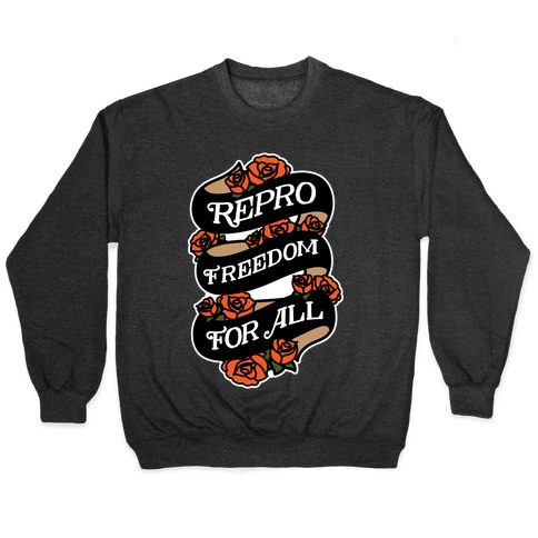 Repro Freedom For All Roses and Ribbon Pullover
