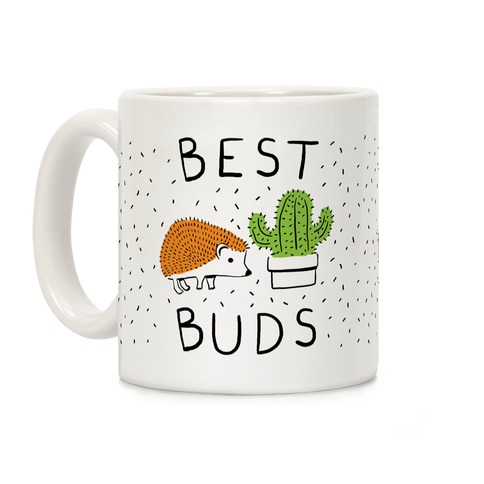 Best Buds Hedgehog Cactus Coffee Mug
