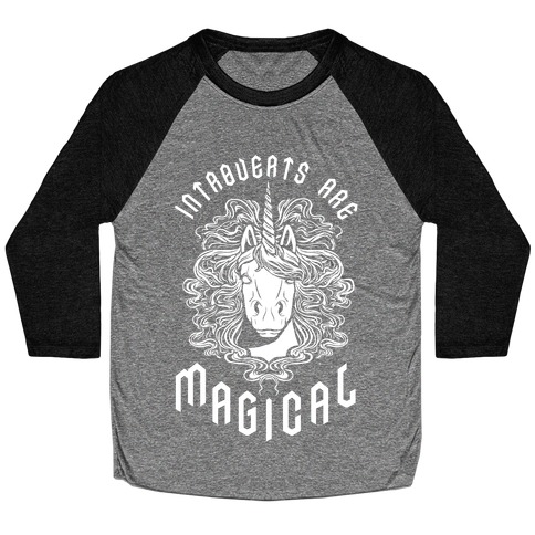 Introverts are Magical Baseball Tee