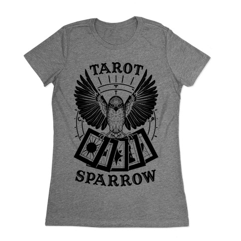 Tarot Sparrow Womens T-Shirt