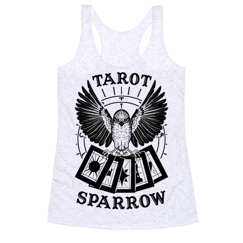 Tarot Sparrow Racerback Tank Top