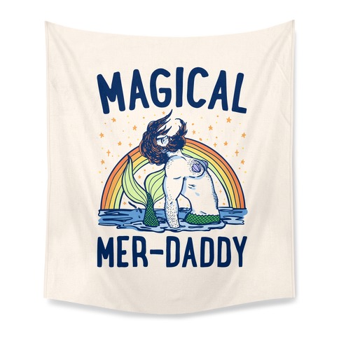 Magical Mer-Daddy Tapestry