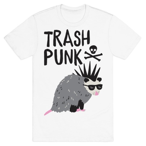 Trash Punk Possum T-Shirt