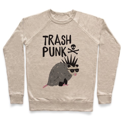 Trash Punk Possum Pullover