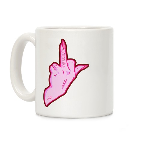 Sophisticated Middle Finger Coffee Mug