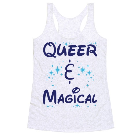 Queer and Magical Racerback Tank Top