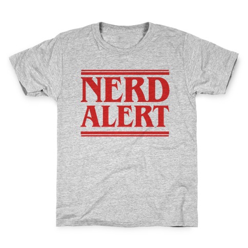 Nerd Alert - Stranger Things Kids T-Shirt
