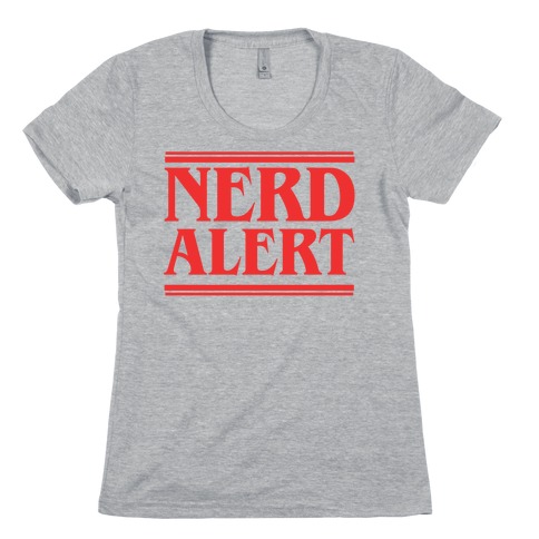 Nerd Alert - Stranger Things Womens T-Shirt