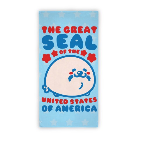 The Great Seal of The United States Beach Towel Beach Towel