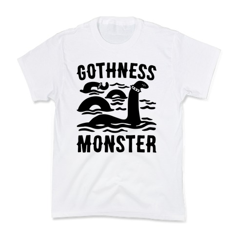 Gothness Monster Parody Kids T-Shirt