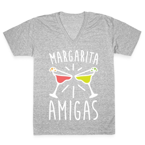 Margarita Amigas V-Neck Tee Shirt