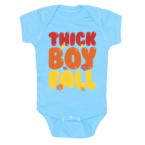 Thick Boy Fall Baby One-Piece