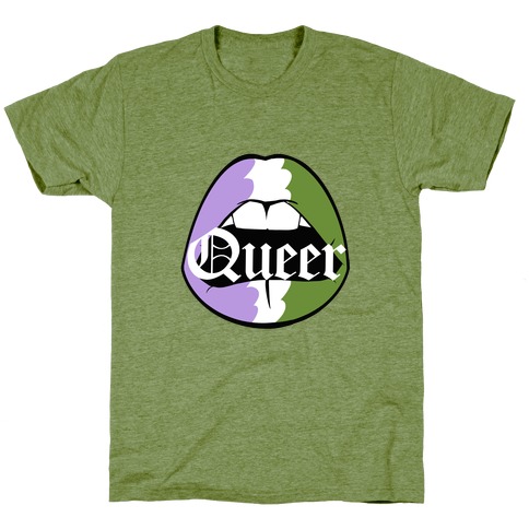 Queer Pride Lips T-Shirt