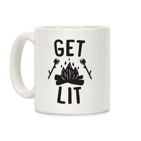 Get Lit - Campfire (CMYK) Coffee Mug