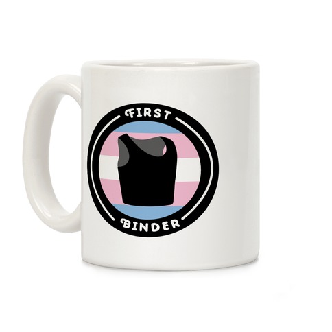 First Binder Patch (Transgender) Coffee Mug