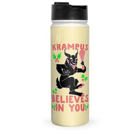 Krampus Believes in You Travel Mug