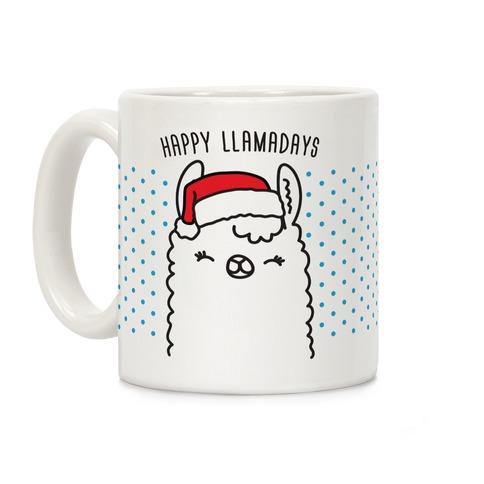 Happy Llamadays Coffee Mug