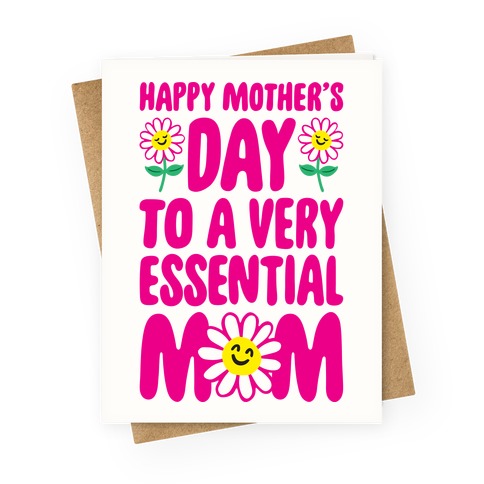Essential Mom Greeting Card