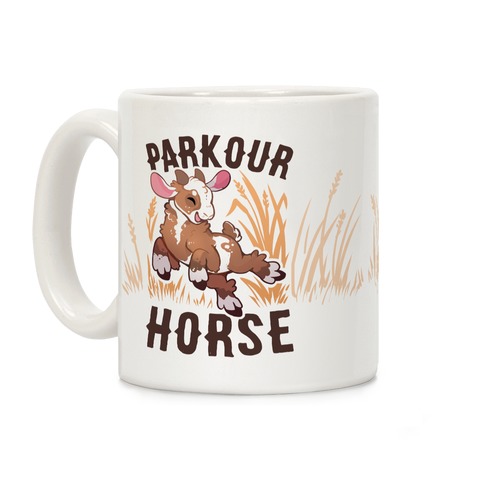 Parkour Horse Coffee Mug