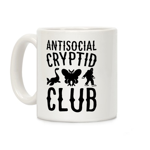 Antisocial Cryptid Club Coffee Mug