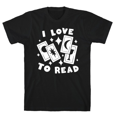 I Love To Read Tarot T-Shirt